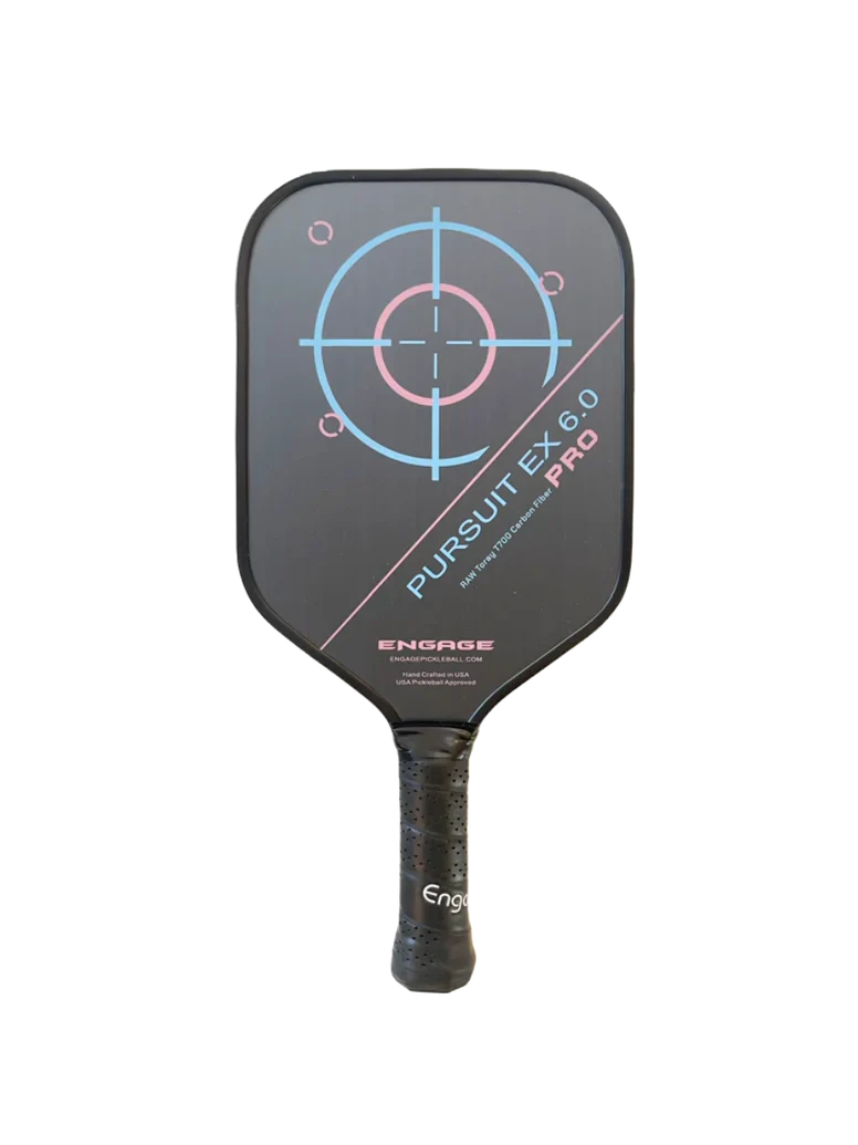 Vợt Pickleball Engage NEW. Pursuit Pro EX 6.0 | Raw T700 Carbon Fiber | Standard