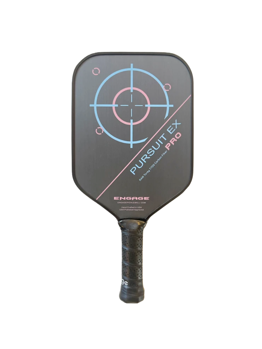 Vợt Pickleball Engage NEW. Pursuit Pro EX | Raw T700 Carbon Fiber | Standard