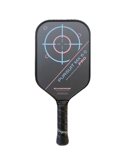 Pickleball racket Engage NEW. Pursuit Pro MX 6.0 | Raw T700 Carbon Fiber | Elongated