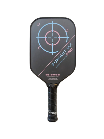 Vợt Pickleball Engage NEW. Pursuit Pro MX | Raw T700 Carbon Fiber | Elongated