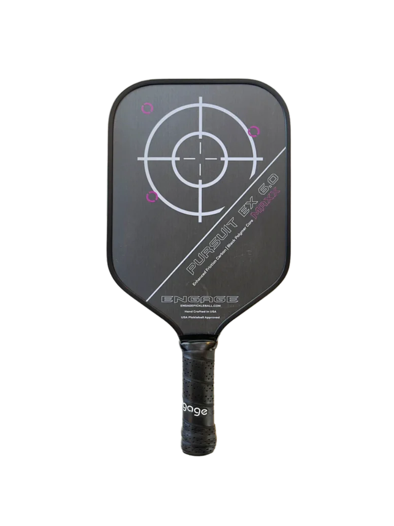 Vợt Pickleball Engage NEW. Pursuit MAXX MX 6.0 | Enhanced Friction Carbon | Elongated