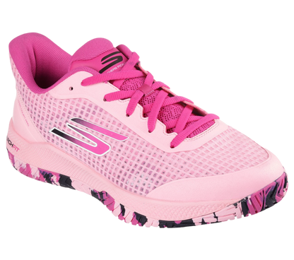 Giày Pickleball Sketcher GO Pickleball Viper Court Pro (Hồng)
