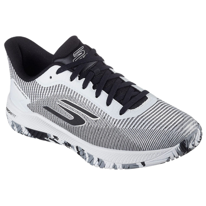 Giày Pickleball Sketcher GO Pickleball Viper Court Pro 2.0 (Trắng Đen)