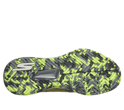 Sketchers GO Pickleball Viper Court Pro 2.0 Pickleball Shoes (Yellow Gray)