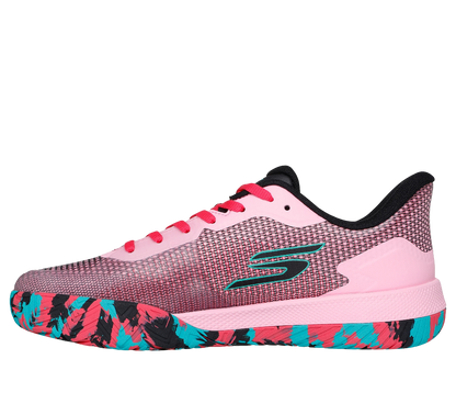 Giày Pickleball Sketcher GO Pickleball Viper Court Pro 2.0 (Hồng Đen)