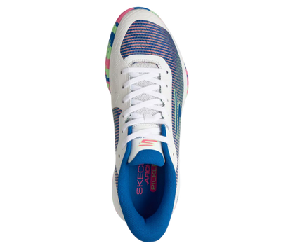 Giày Pickleball Sketcher GO Pickleball Viper Court Pro 2.0 (Hồng Xanh Nhạt)