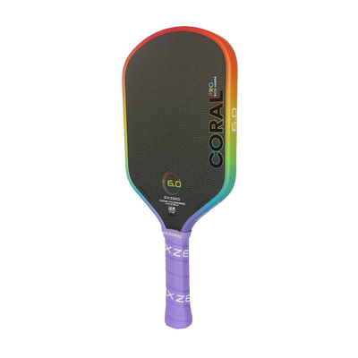 Vợt Pickleball Six Zero Coral Rainbow Pro