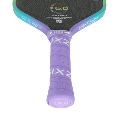 Vợt Pickleball Six Zero Coral Rainbow Pro
