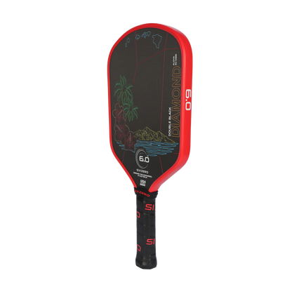 Vợt Pickleball Six Zero Double Black Diamond Control - 16 mm