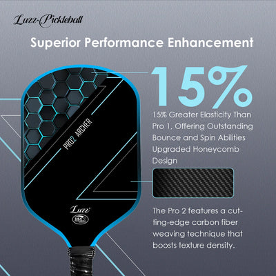 Luzz Pro 2.0 Saber Pickleball Paddle
