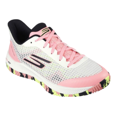 Sketchers GO Pickleball Viper Court Pro Shoes (Pink White)