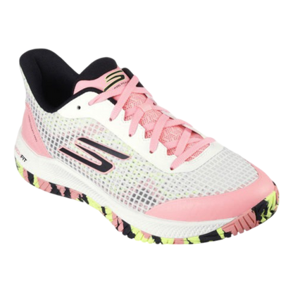 Giày Pickleball Sketcher GO Pickleball Viper Court Pro (Hồng Trắng)