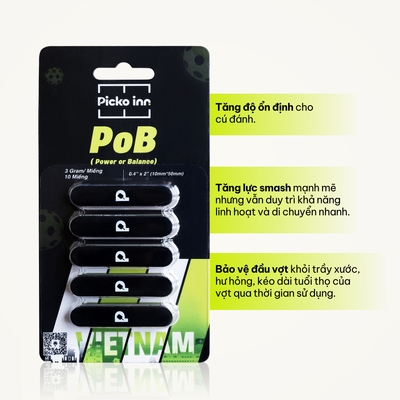 Chì dán vợt Pickleball Picko Inn Power or Balance (PoB)