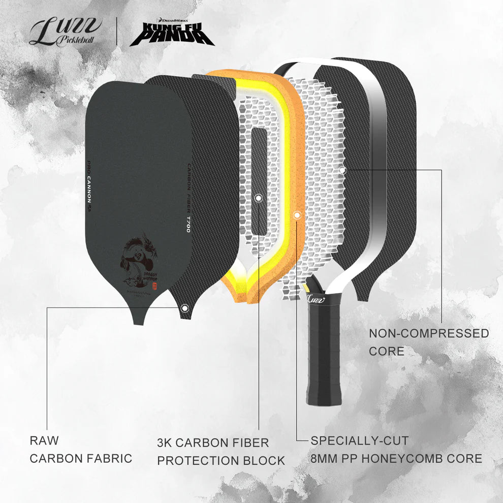 Vợt Pickleball Luzzpickleball Luzz Kung Fu Panda Cannon