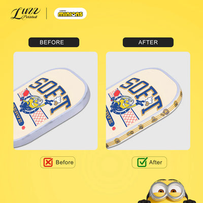Dán viền vợt Pickleball Luzz x Minions Co-Branded