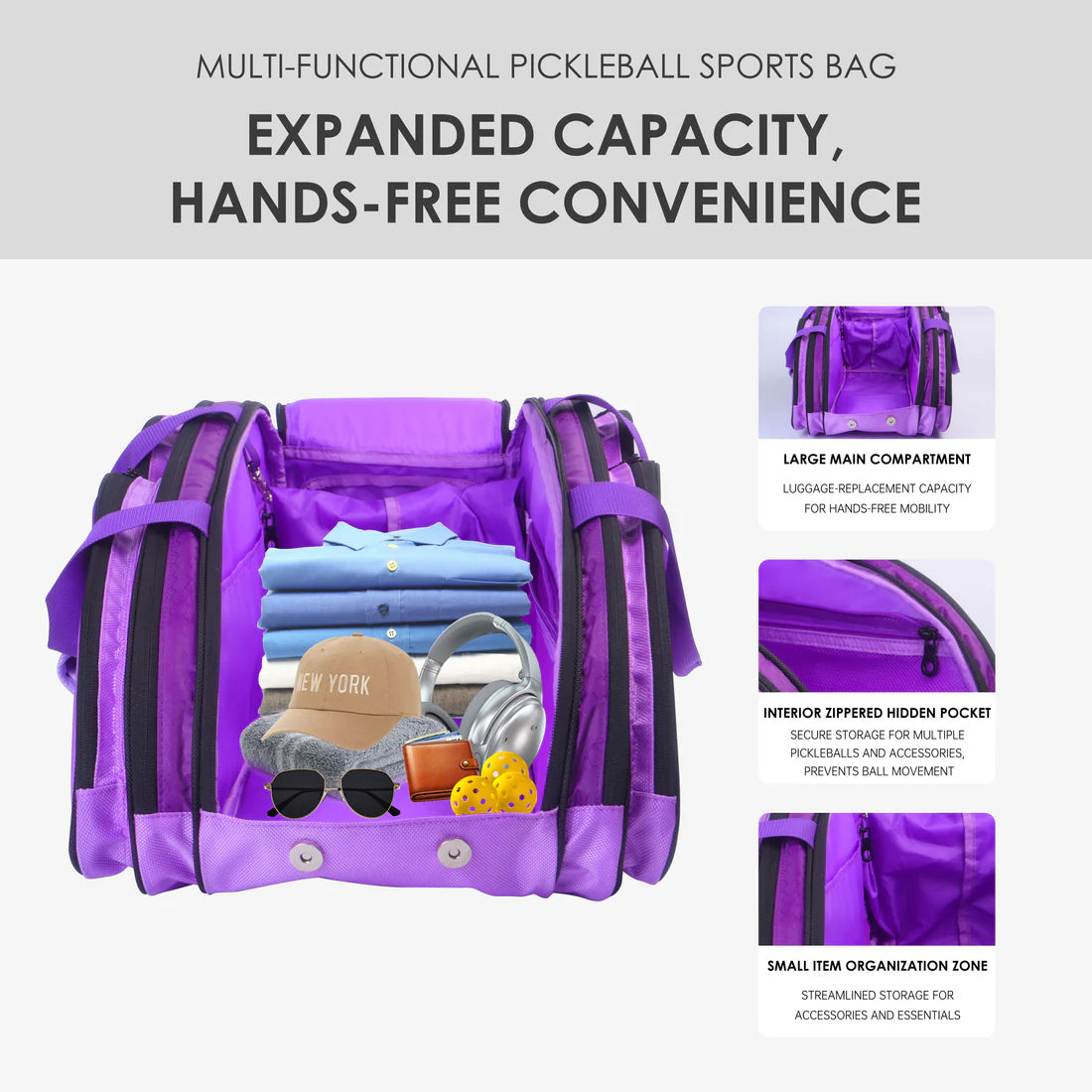 Balo Pickleball LUZZ Outdoor Sports Backpack