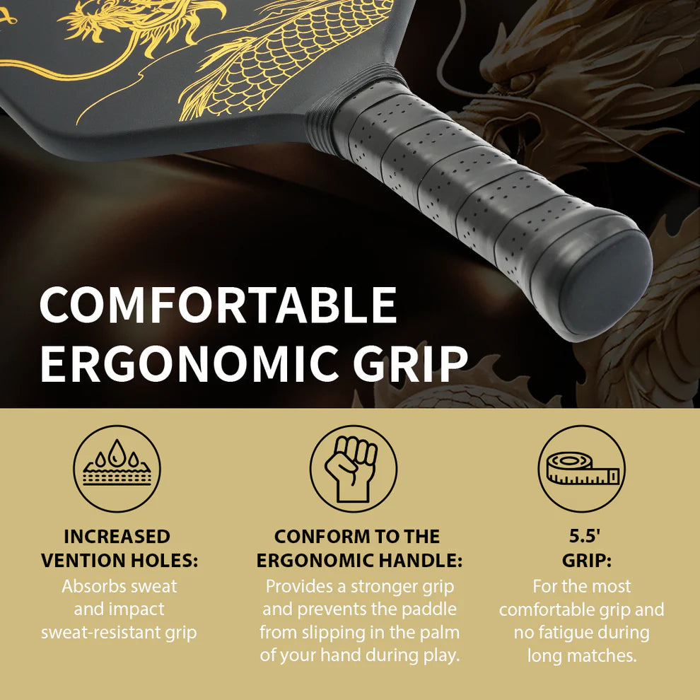 Vợt Pickleball Luzzpickleball Imperial Dragon