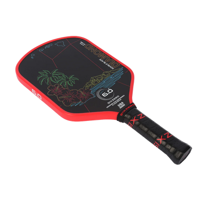 Vợt Pickleball Six Zero Double Black Diamond Control - 16 mm