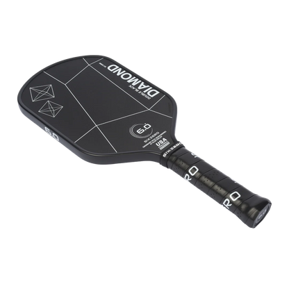 Vợt Pickleball Six Zero Double Black Diamond Control - 15 mm Elongated