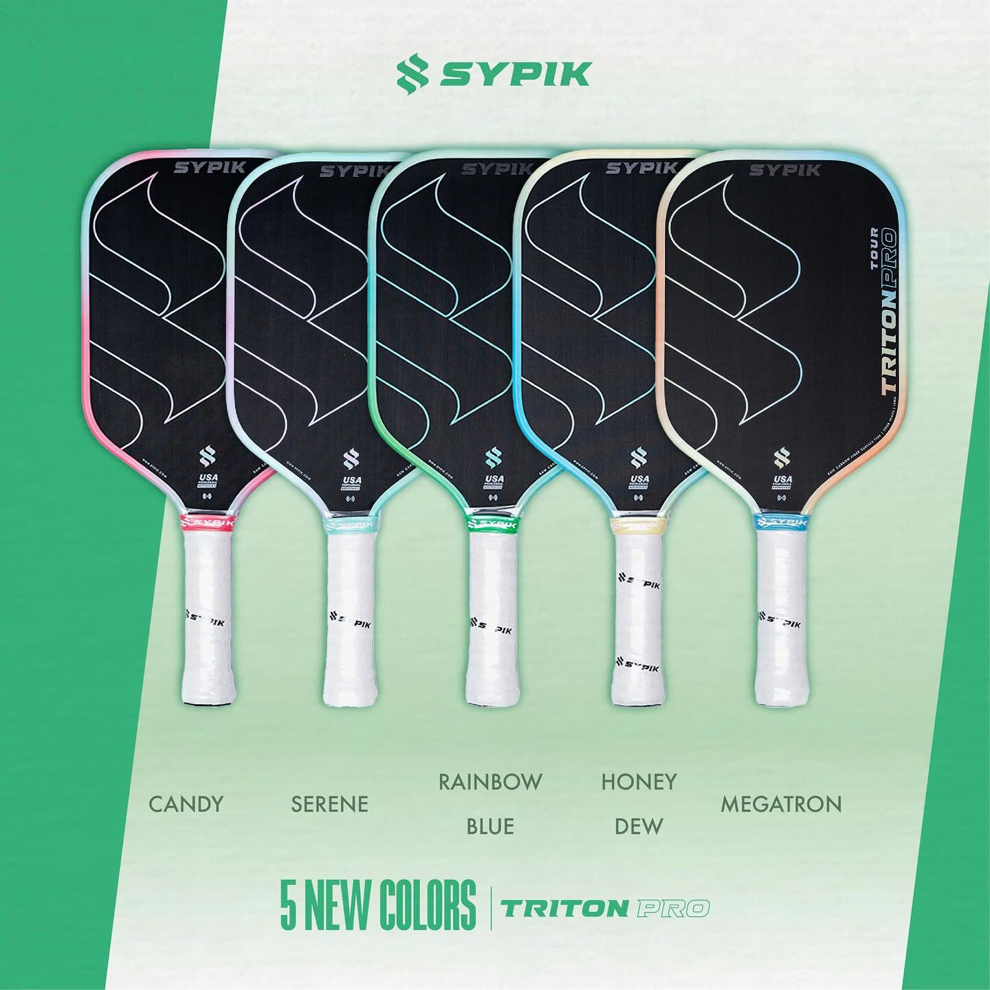 Vợt Pickleball Sypik Triton Pro Tour (New Colors)