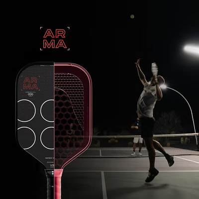 HOLBROOK Arma Pickleball Racket: Metallic S