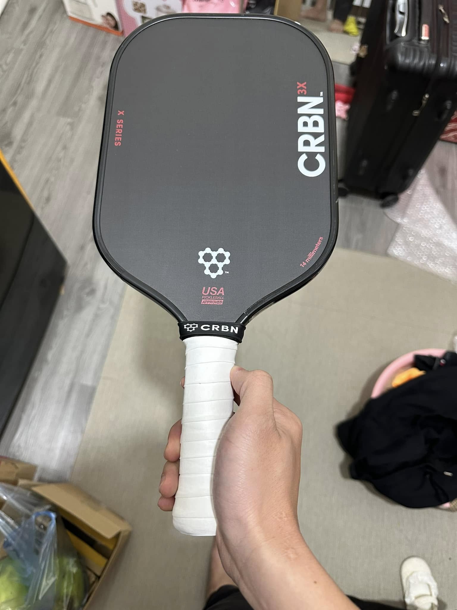 Pass vợt Pickleball CRBN 3X siêu lướt siêu mới