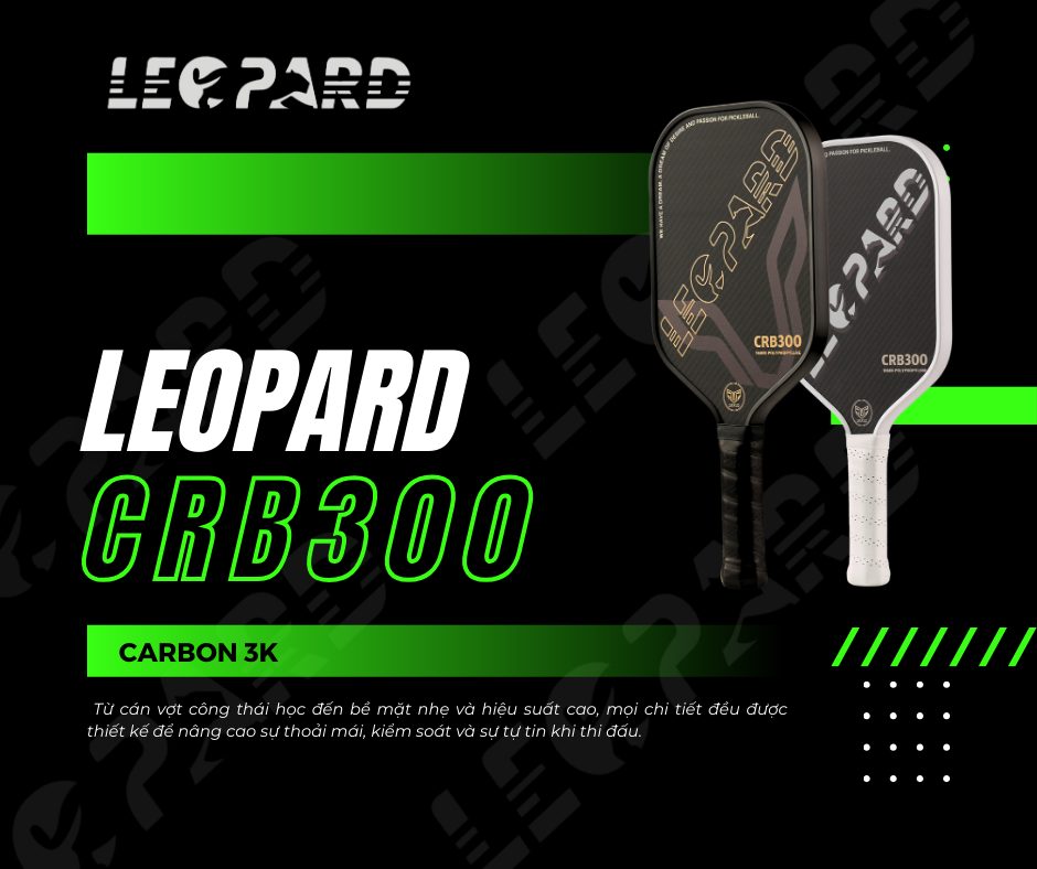 Vợt Pickleball LEOPARD CRB300