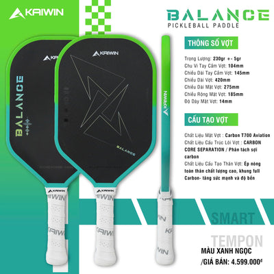 Vợt Pickleball Kaiwin Balance