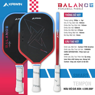Vợt Pickleball Kaiwin Balance