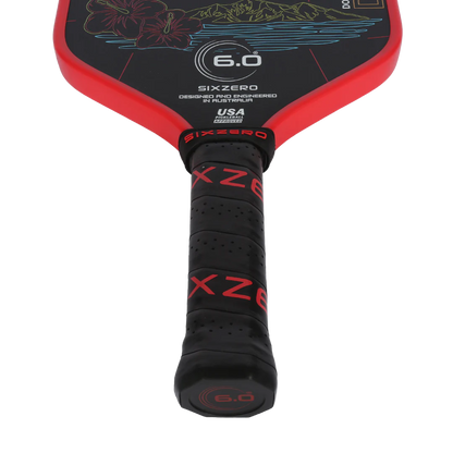 Vợt Pickleball Six Zero Double Black Diamond Control - 16 mm