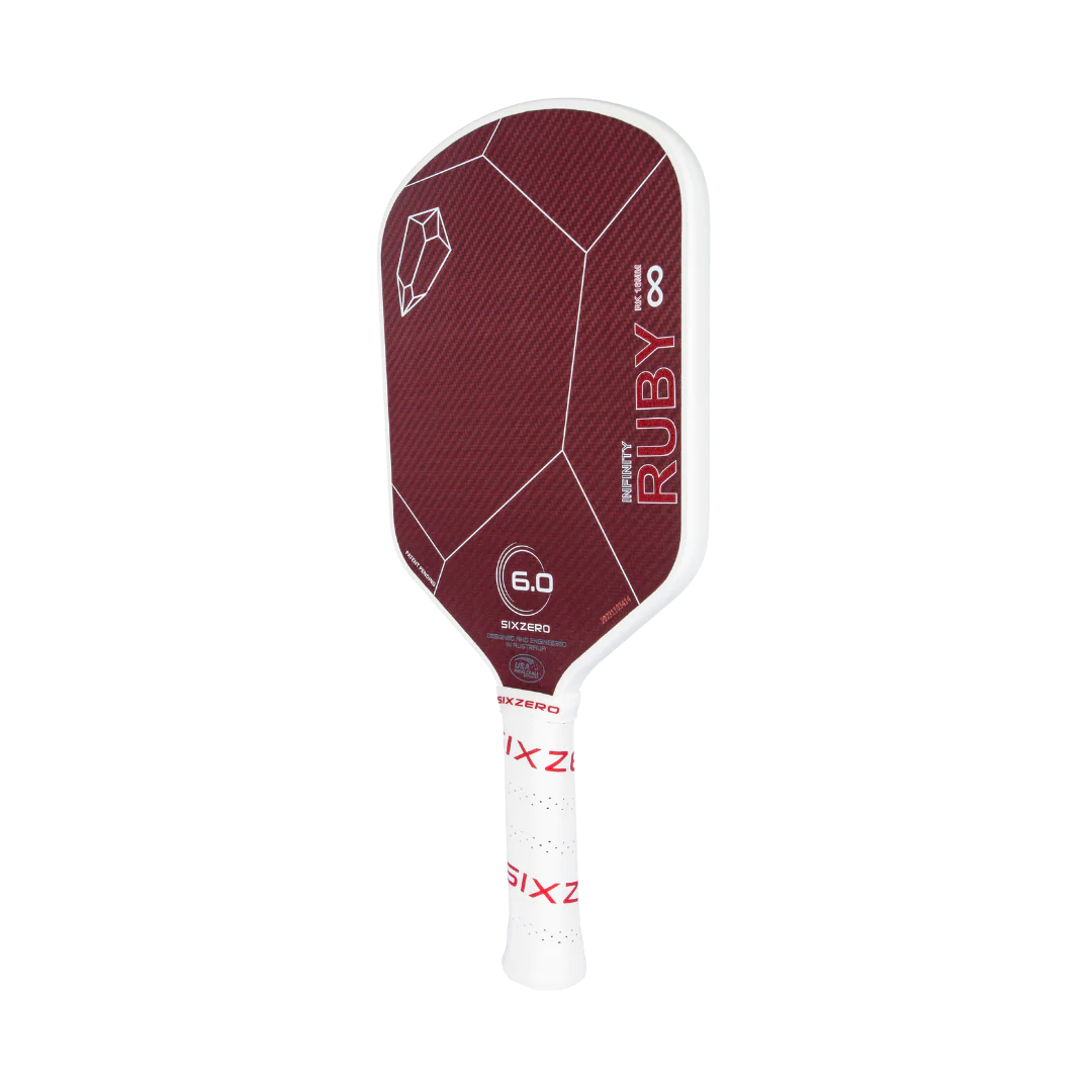 Vợt Pickleball Six Zero Infinity Edgeless Ruby