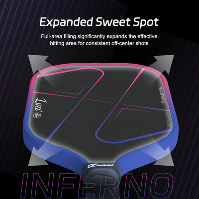 Luzz Pro 4 Inferno MPP Pickleball Paddle