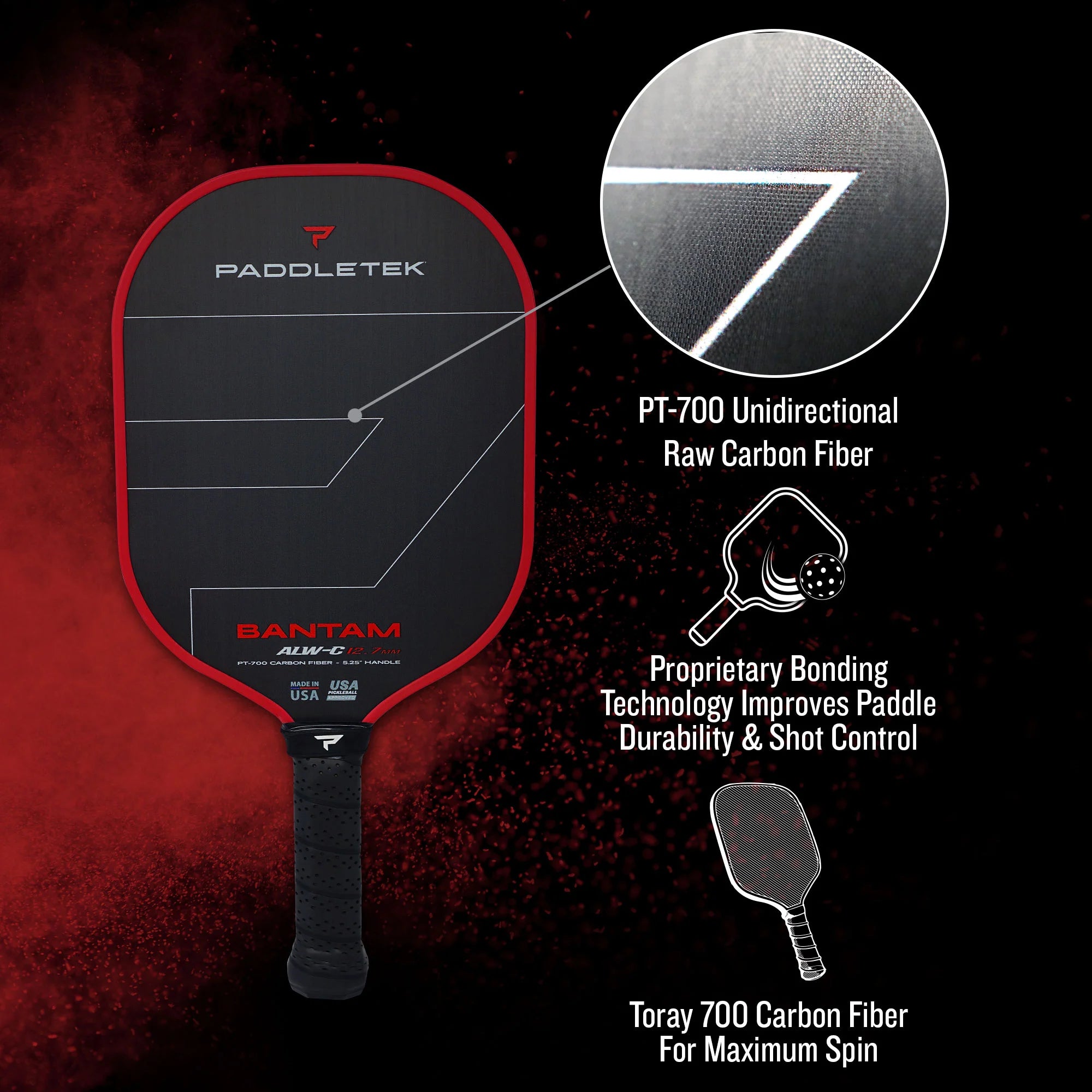 Vợt Pickleball Paddletek Bantam ALW-C