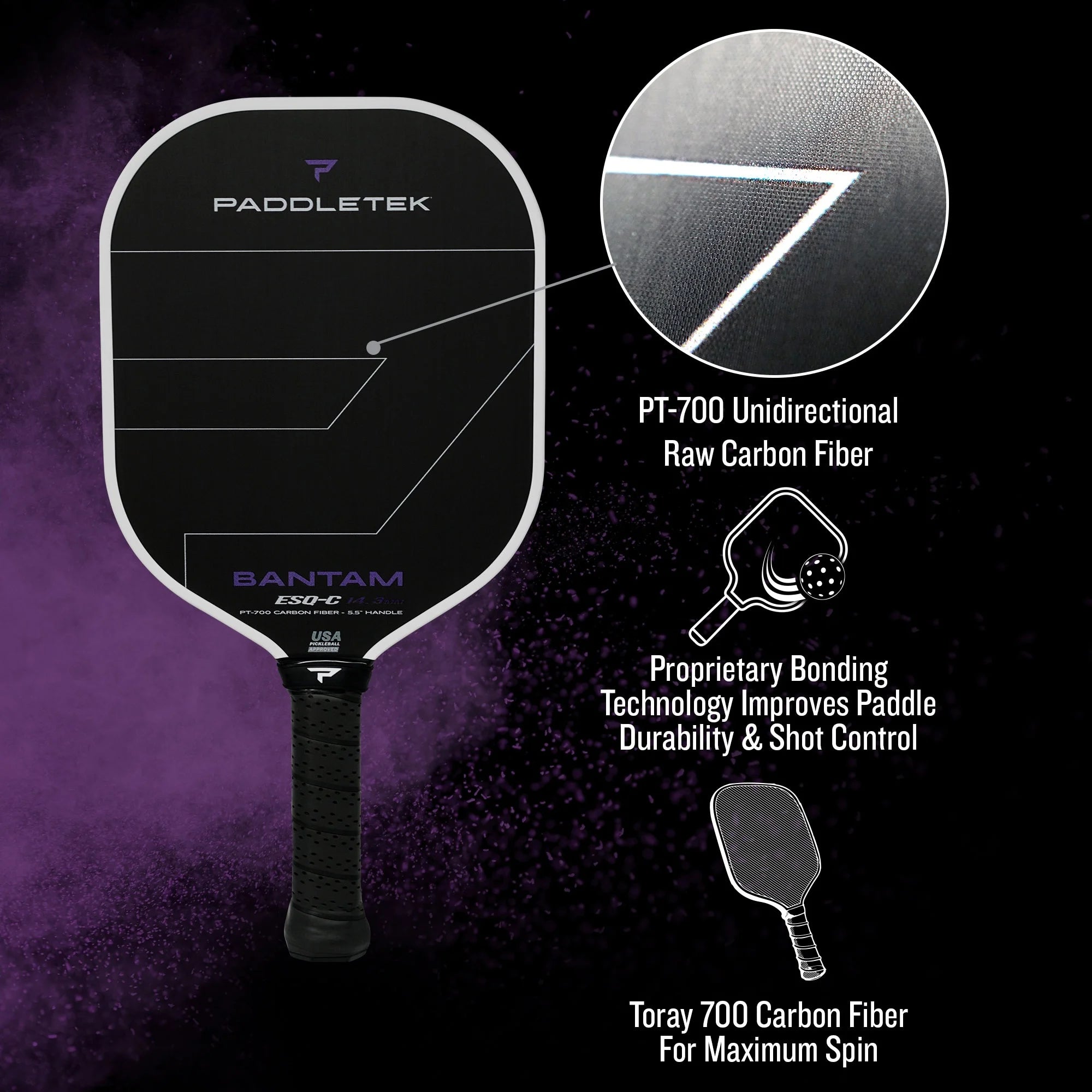 Vợt Pickleball Paddletek Bantam ESQ-C