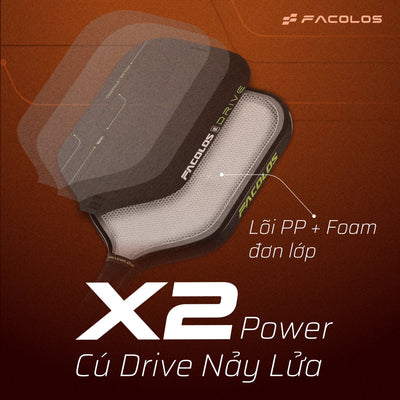 Vợt Pickleball Facolos Drive Swift