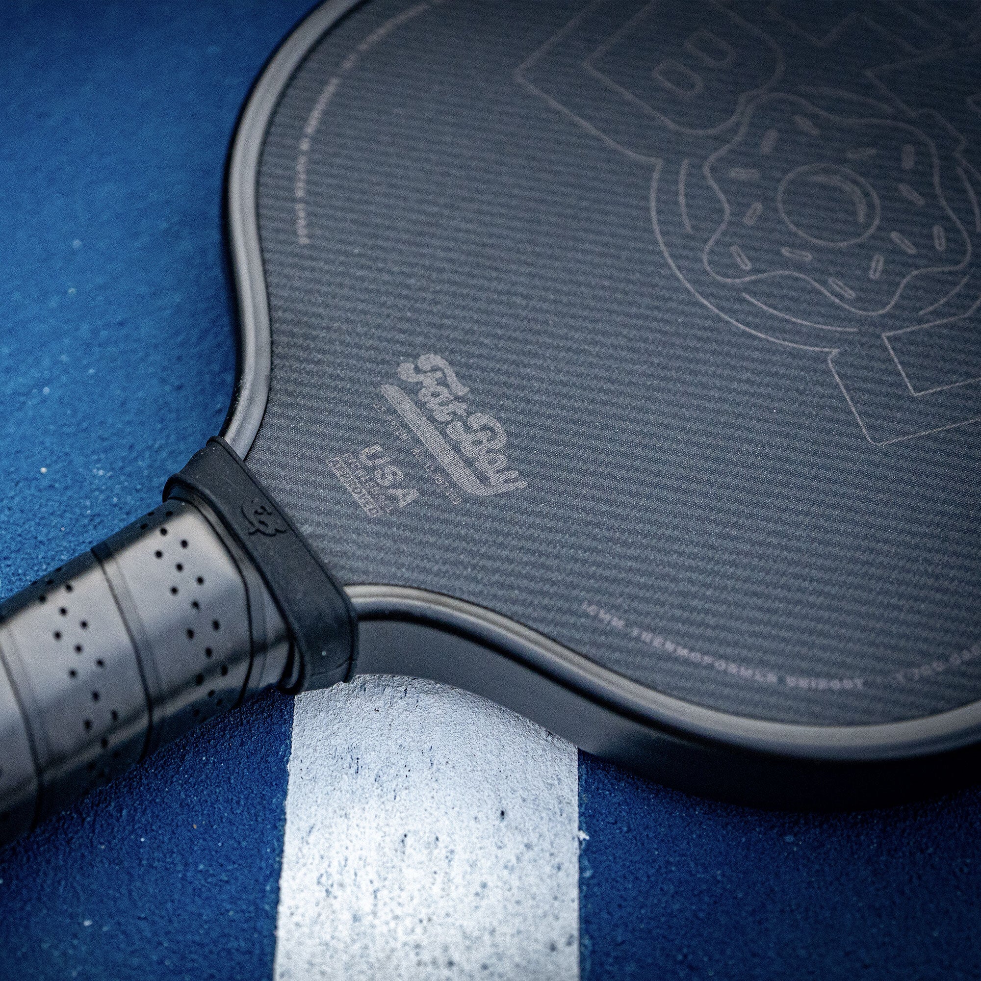Vợt Pickleball Bread & Butter The Fat Boy - Black Out Edition