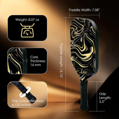 Luzz Goldenveil Pickleball Paddle