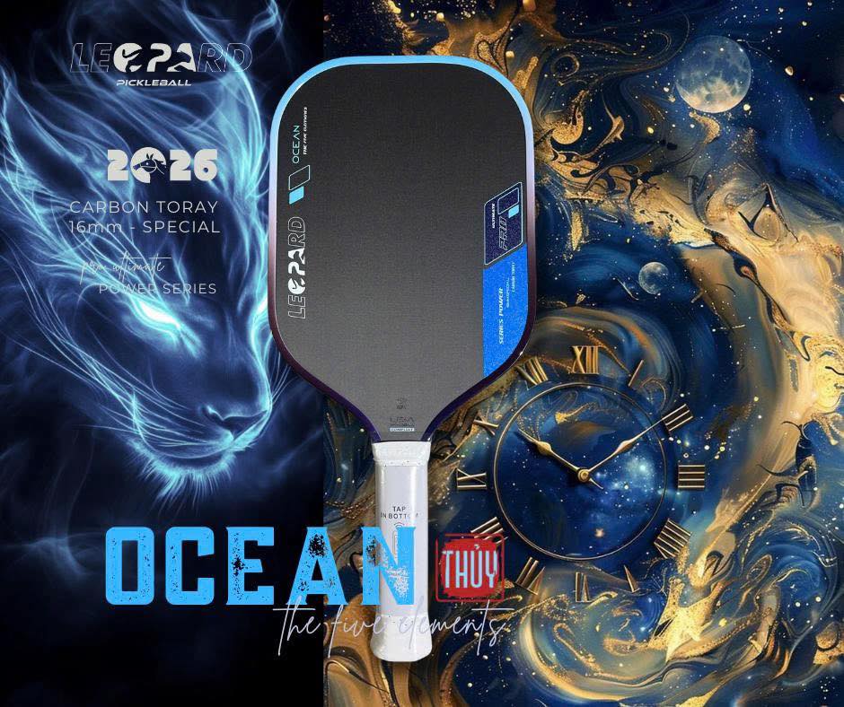 Vợt Pickleball LEOPARD Power Series Ngũ Hành 2026