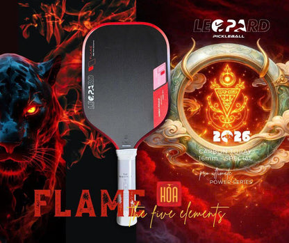 Vợt Pickleball LEOPARD Power Series Ngũ Hành 2026