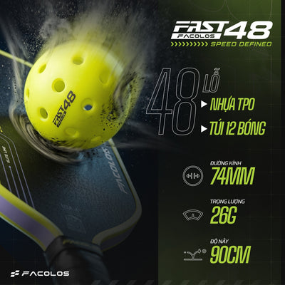 Bóng Pickleball Facolos FAST 48