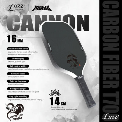 Luzz Kung Fu Panda Cannon Pickleball Paddle