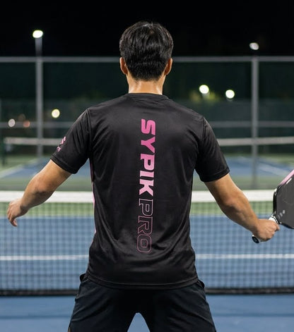 Áo Thi Đấu Pickleball Sypik Triton 5 - Black Edition