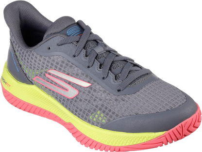 Giày Pickleball Sketcher GO Pickleball Viper Court Pro (Xám)