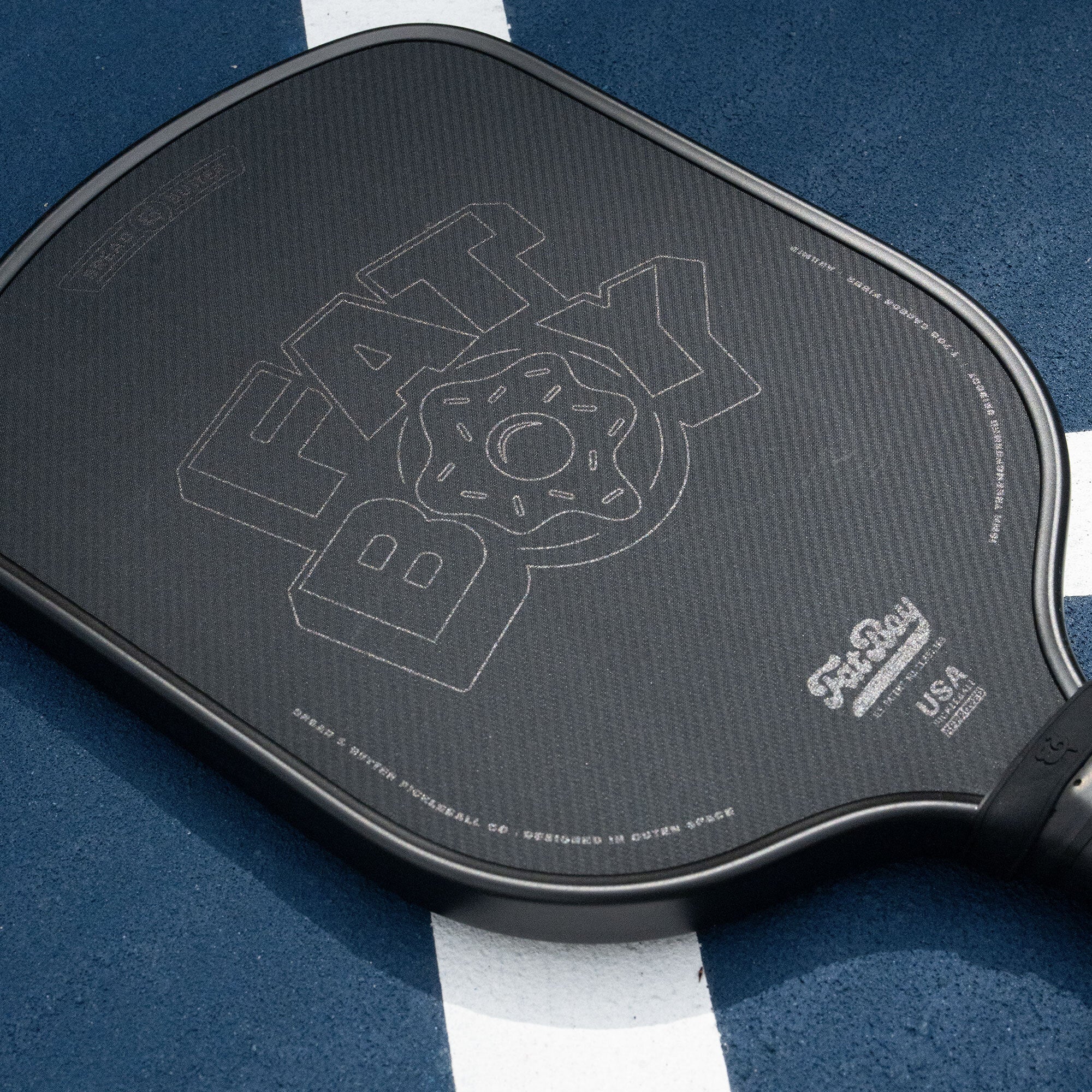 Vợt Pickleball Bread & Butter The Fat Boy - Black Out Edition