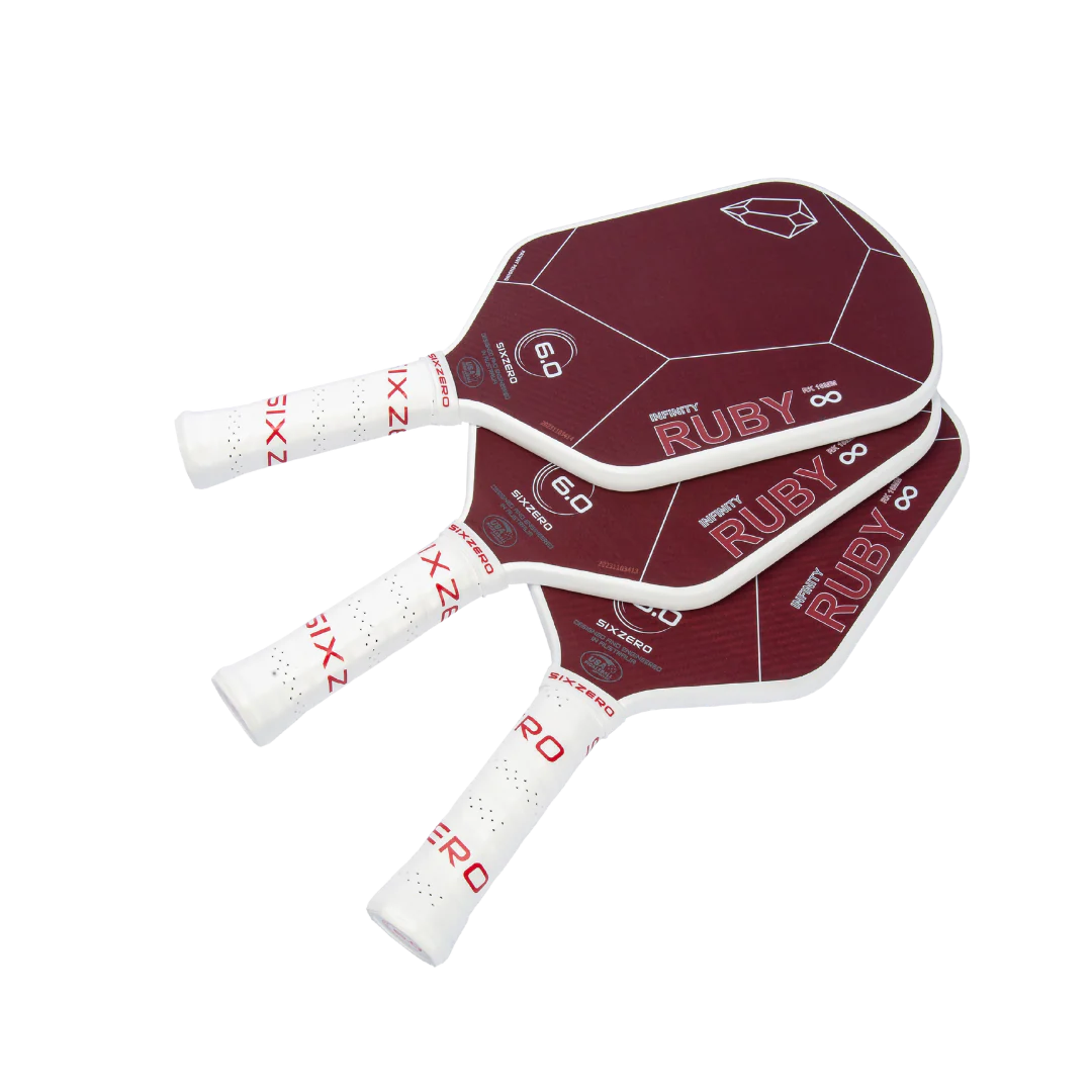 Vợt Pickleball Six Zero Infinity Edgeless Ruby