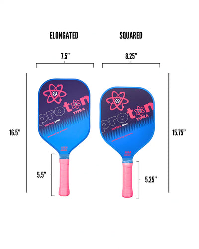 Proton Series 1 Pickleball Paddle - Type A - Tournament (Elongated Paddle)