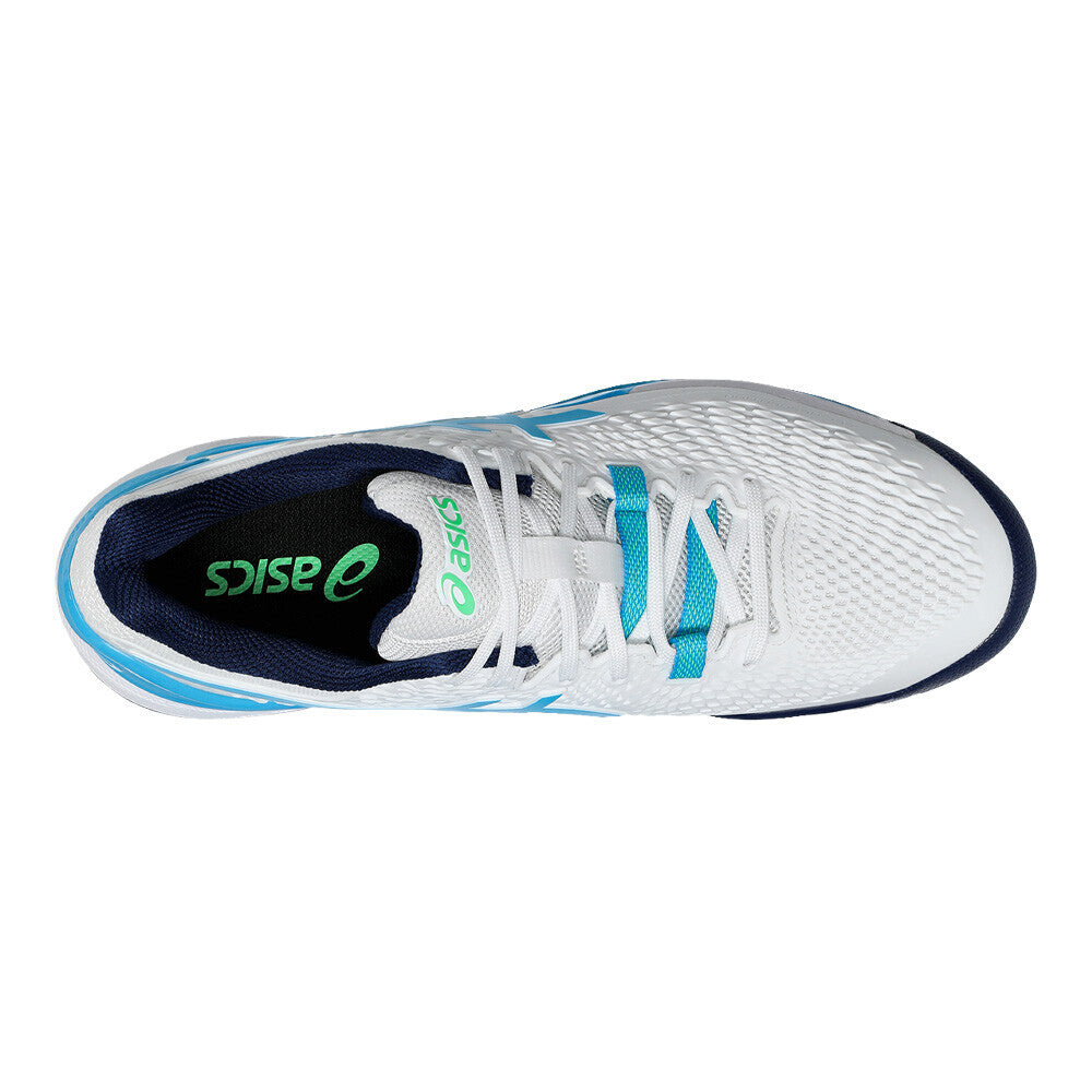 Giày Pickleball Gel-Resolution 9 Digital Aqua / White (Cho Nữ)