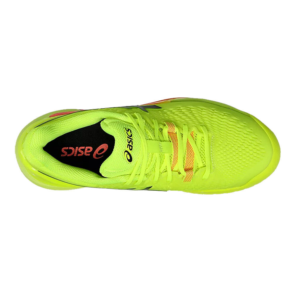 Giày Pickleball Gel - Resolution 9 Safety Yellow / Black (Cho Nam)