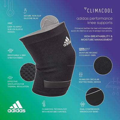 Băng hỗ trợ đầu gối Adidas Performance