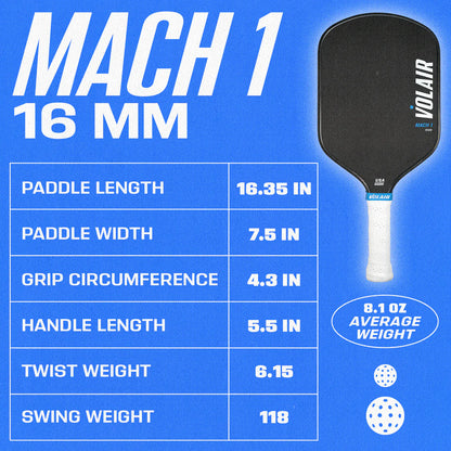 Vợt Pickleball Volair Mach 1